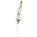 37" Silk Real Touch Snapdragon Flower Spray -Cream (pack of 12) - FSS337-CR