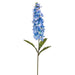 26.5" Silk Stock Flower Spray -Blue/Helio (pack of 12) - FSS740-BL/HE