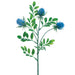 21" Thistle Silk Flower Stem -Blue (pack of 12) - FST221-BL