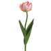 24" Silk Parrot Tulip Flower Spray -Pink (pack of 12) - FST315-PK