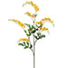 30" Silk Vinca Flower Spray -Yellow (pack of 12) - FSV691-YE