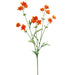 27.5" Silk Baby Cosmos Flower Spray -Orange (pack of 12) - GTC897-OR