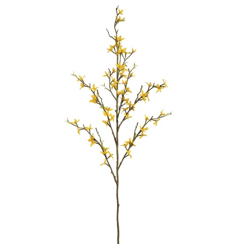 36" Silk Forsythia Flower Spray -Gold (pack of 12) - GTF970-GO