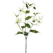 36" Silk Gloriosa Lily Flower Spray -Cream (pack of 12) - GTG257-CR