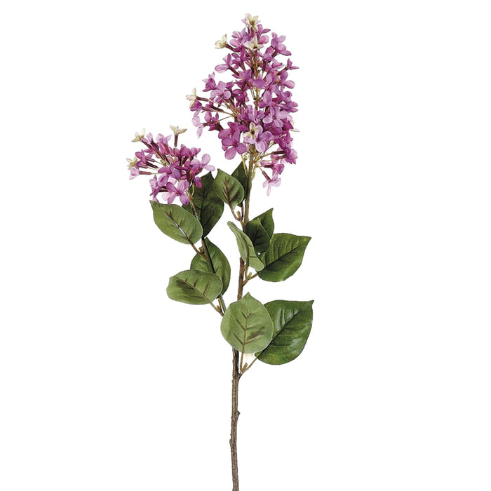 28.5" Silk English Lilac Flower Spray -2 Tone Lilac (pack of 12) - GTL200-LL/TT