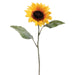24" Silk Large Sunflower Spray -Yellow (pack of 12) - GTS310-YE
