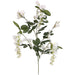 33" Silk Wisteria Flower Spray -White (pack of 12) - GTW810-WH