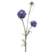 28" Handwrapped Silk Scabiosa Flower Spray -Blue/Violet (pack of 12) - HSC679-BL/VI