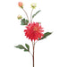 37" Handwrapped Silk Garden Dahlia Flower Spray -Peach/Pink (pack of 12) - HSD615-PE/PK