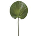21" Silk Large Fan Palm Leaf Stem -Green (pack of 6) - HSL358-GR