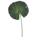24" Silk Water Lily Leaf Stem -Green (pack of 12) - HSL433-GR