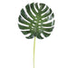 21" Silk Large Monstera Leaf Stem -Green (pack of 6) - HSL452-GR