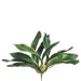 13" Silk Zygopetalum Orchid Leaf Plant Stem -Green (pack of 6) - HSL488-GR