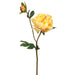25" Handwrapped Silk Peony Flower Spray -Light Yellow (pack of 12) - HSP572-YE/LT