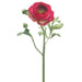 13" Handwrapped Silk Ranunculus Flower Spray -Beauty (pack of 12) - HSR600-BT