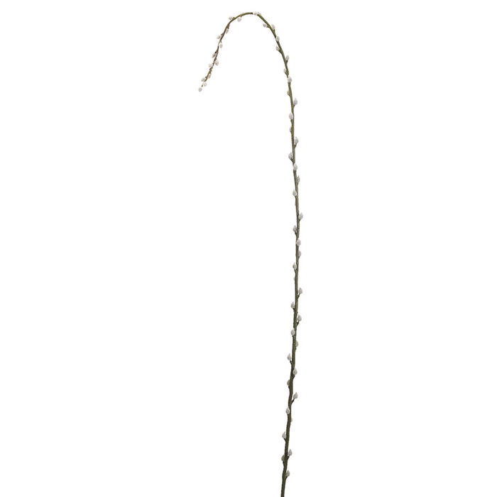 65" Handwrapped Artificial Pussy Willow Branch Spray -Gray (pack of 12) - HSW395-GY