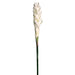 30" Handwrapped Silk Hawaiian Ginger Flower Spray -White (pack of 12) - JYG153-WH