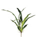19" Silk Oncidium Orchid Leaf Plant Stem -Green (pack of 12) - JYL144-GR