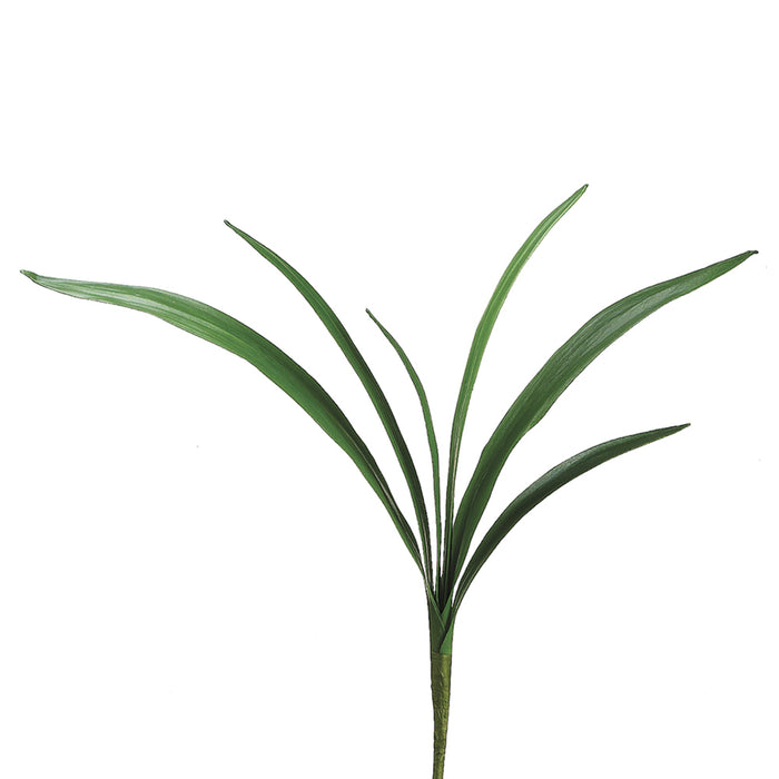 29" Silk Amaryllis Leaf Stem -Green (pack of 12) - JYL721-GR
