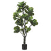 5'9" EVA Fiddle Leaf Fig Silk Tree w/Pot (pack of 2) - LPF410-GR