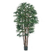 7' Rhapis Silk Palm Tree w/Pot (pack of 2) - LPR317-GR/TT