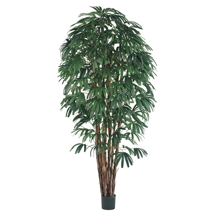 8' Rhapis Silk Palm Tree w/Pot (pack of 2) - LPR318-GR/TT