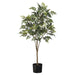 3'9" Ming Aralia Silk Tree w/Pot -Green (pack of 4) - LPW272-GR