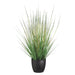 34" Grass & Horsetail Artificial Plant w/Pot -Green (pack of 2) - LQG212-GR