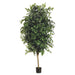 7' Ficus Silk Tree w/Pot -3,780 Leaves (pack of 2) - LTF837-GR
