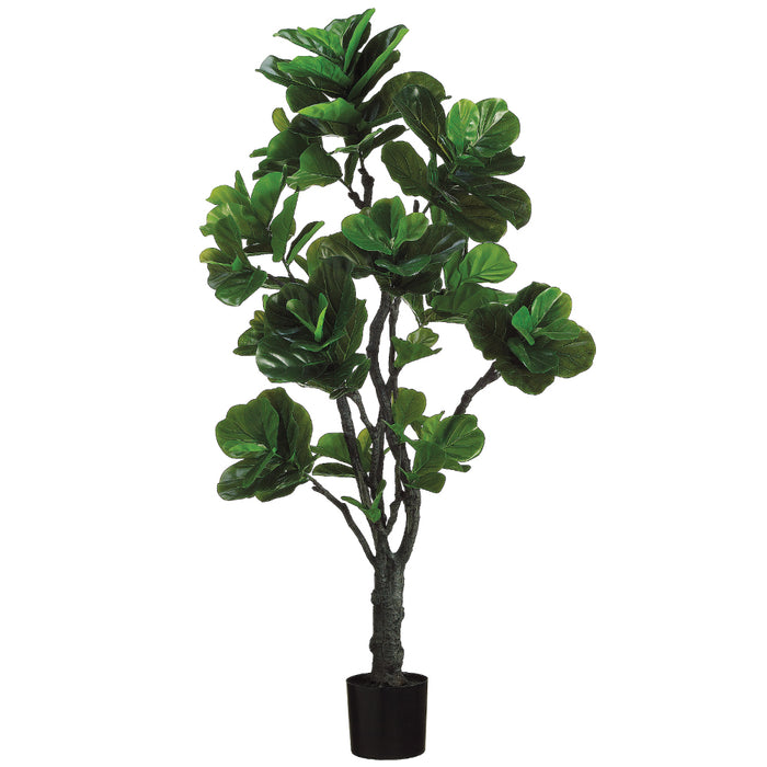 5'9" EVA Fiddle Leaf Fig Silk Tree w/Pot - LZF410-GR
