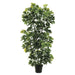 4'8" EVA Schefflera Silk Tree w/Pot -Green - LZS768-GR