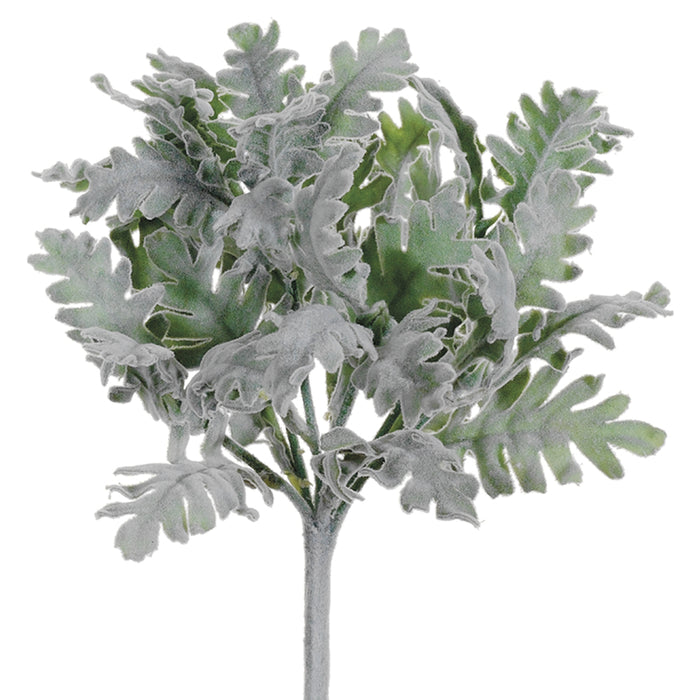 9.5" Dusty Miller Silk Plant -Green/Gray (pack of 12) - PBD307-GR/GY