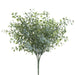 11" Mini Eucalyptus Artificial Plant -Green/Gray (pack of 12) - PBE165-GR/GY