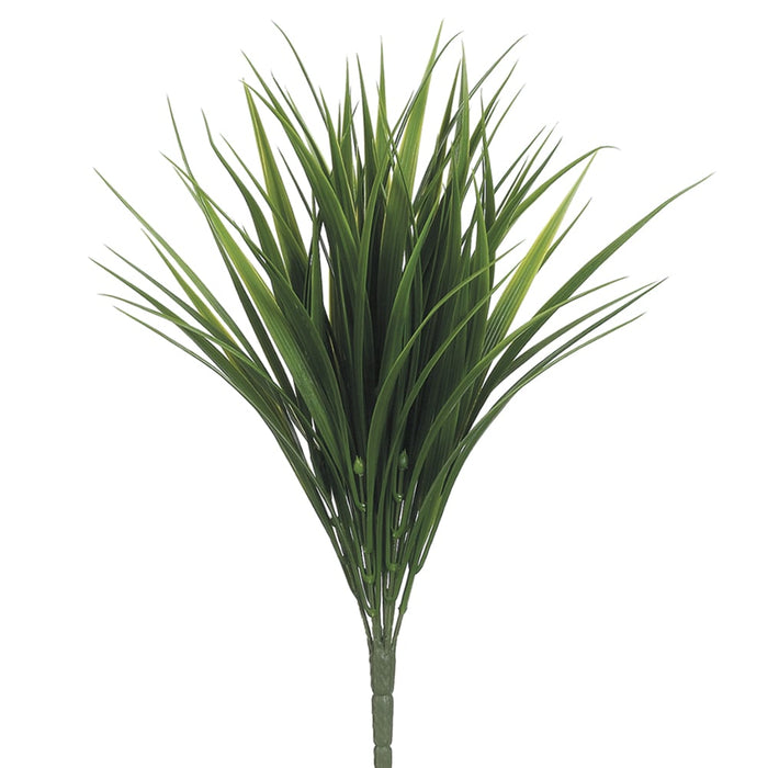 18" Grass Artificial Plant -Green (pack of 12) - PBG119-GR