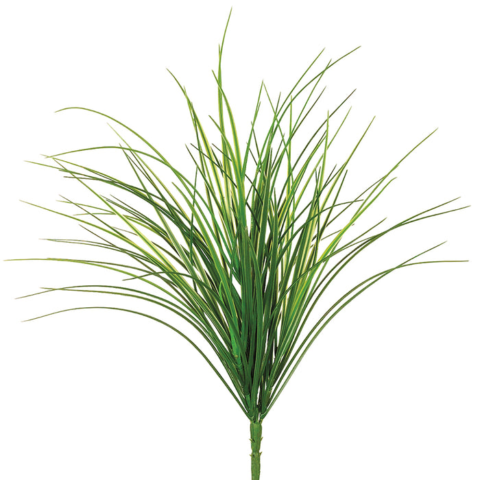 21" Grass Silk Plant -84 Leaves -Green (pack of 24) - PBG184-GR