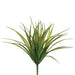 12" Vanilla Grass Silk Plant -44 Leaves -Green/Red (pack of 24) - PBG208-GR/RE