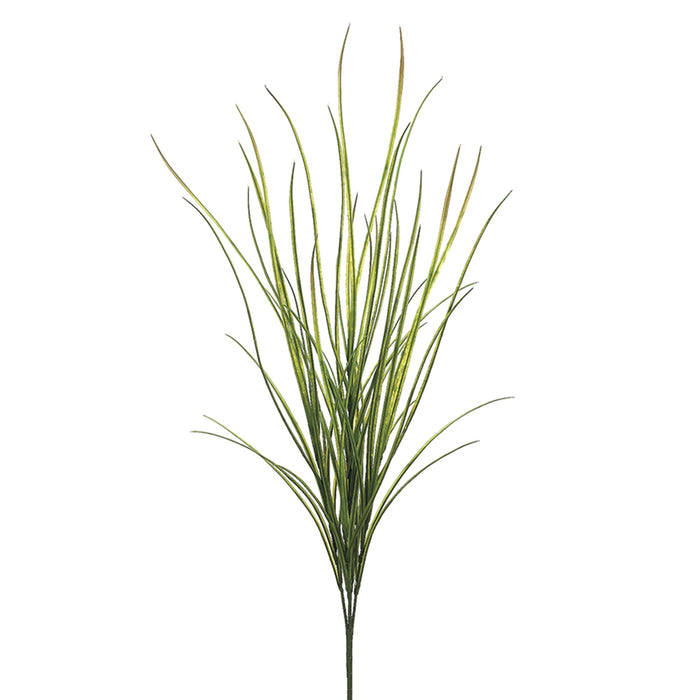 42" Tall Willow Grass Silk Plant -46 Leaves -Green (pack of 12) - PBG425-GR