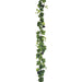 6' Grape Leaf w/Berries Silk Garland -2 Tone Green (pack of 6) - PGG892-GR/TT