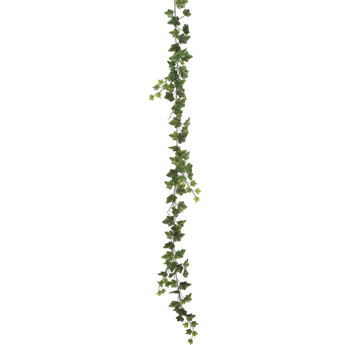 6' One-Piece Construction Ivy Silk Garland -Green (pack of 12) - PGI238-GR