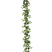 6' Puff Ivy Silk Garland -Green (pack of 6) - PGW061-GR