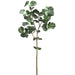 67" Silk Ming Aralia Leaf Stem -Green (pack of 2) - PSL567-GR