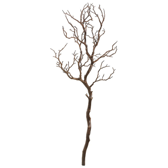 38" Artificial Manzanita Tree Branch Stem -Brown (pack of 6) - PSM334-BR
