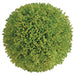 4" Sedum Ball-Shaped Artificial Topiary (pack of 6) - PXS024-GR