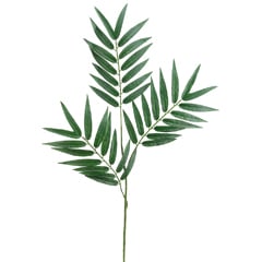 28" Silk Phoenix Palm Branch Stem -Green (pack of 12) - QP7901-