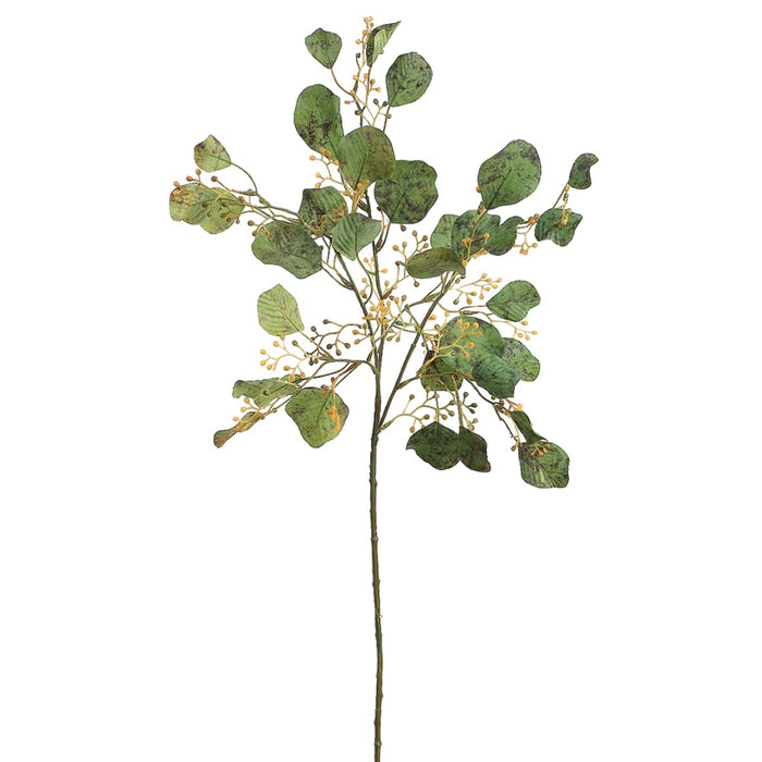 27" Silk Eucalyptus Stem -Green (pack of 24) - QSE336-GR