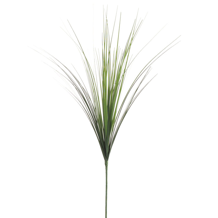 20" Silk Onion Grass Stem -2 Tone Green (pack of 48) - QSG420-GR/TT