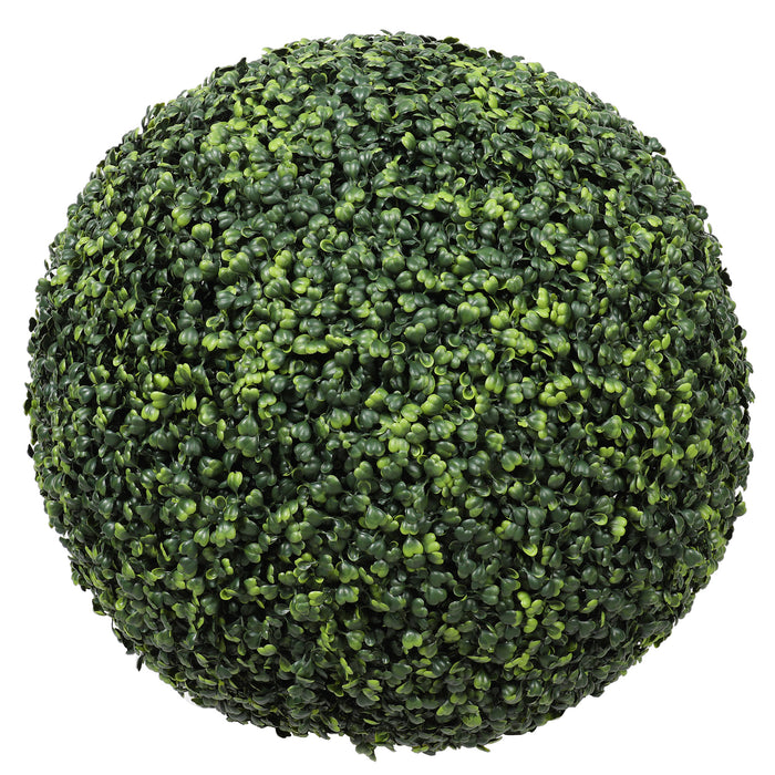 20" UV-Proof Outdoor Artificial Boxwood Topiary Ball -Green - SAFTKBM07