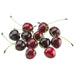 .75" Artificial Bagged Mini Cherry -Dark Red (pack of 12) - VMC019-RE/DK