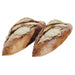 6.5" Artificial Bagged Mini French Baguette -Brown (pack of 12) - VTB713-BR