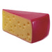 3.5"Lx1.5"H Artificial Cheese Wedge -Red (pack of 24) - VTC812-RE